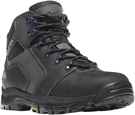 Danner Men's Black 4.5" Vicious Plain Toe Work Boot 