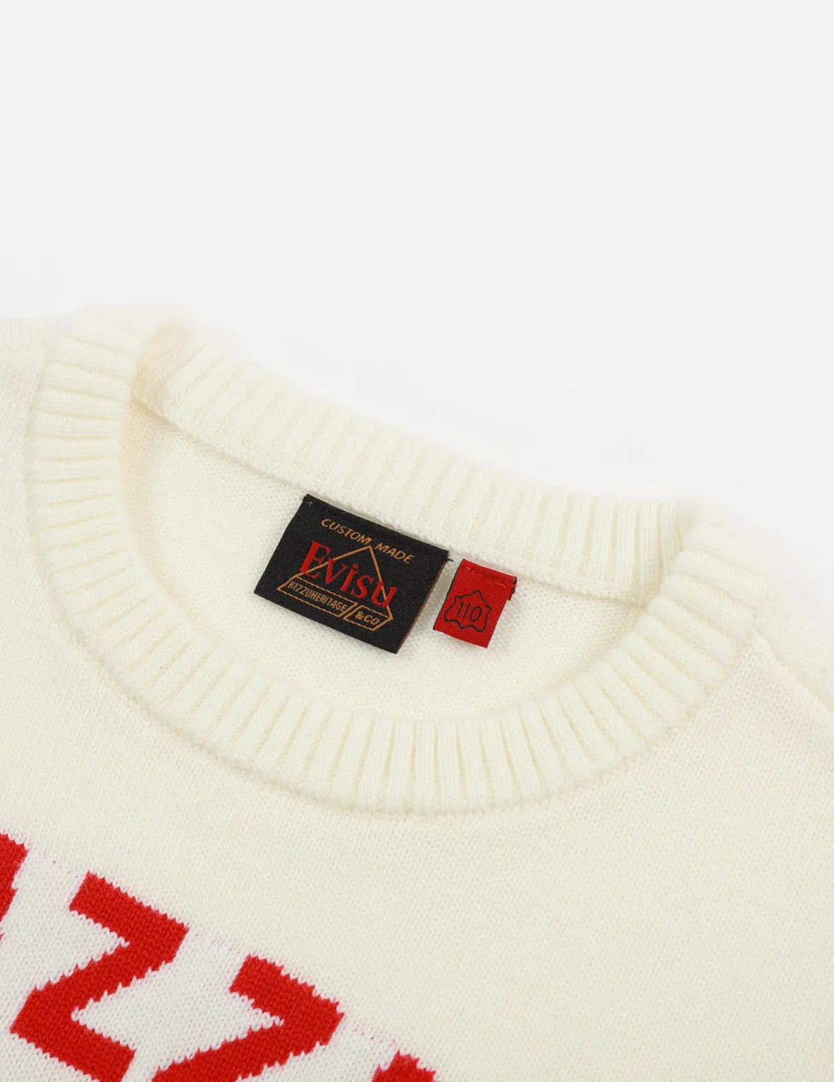 Daruma Embroidery Sweater