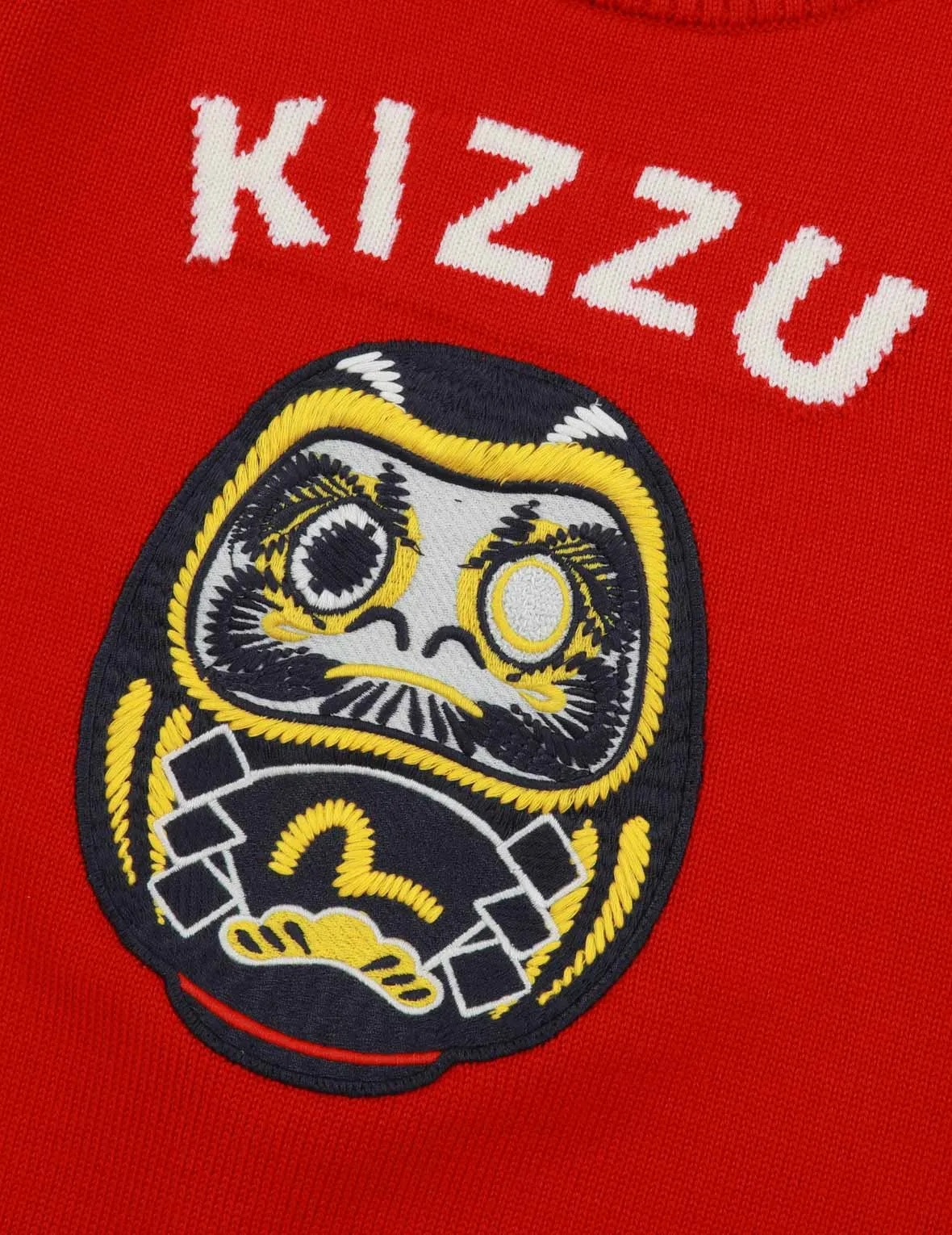 Daruma Embroidery Sweater