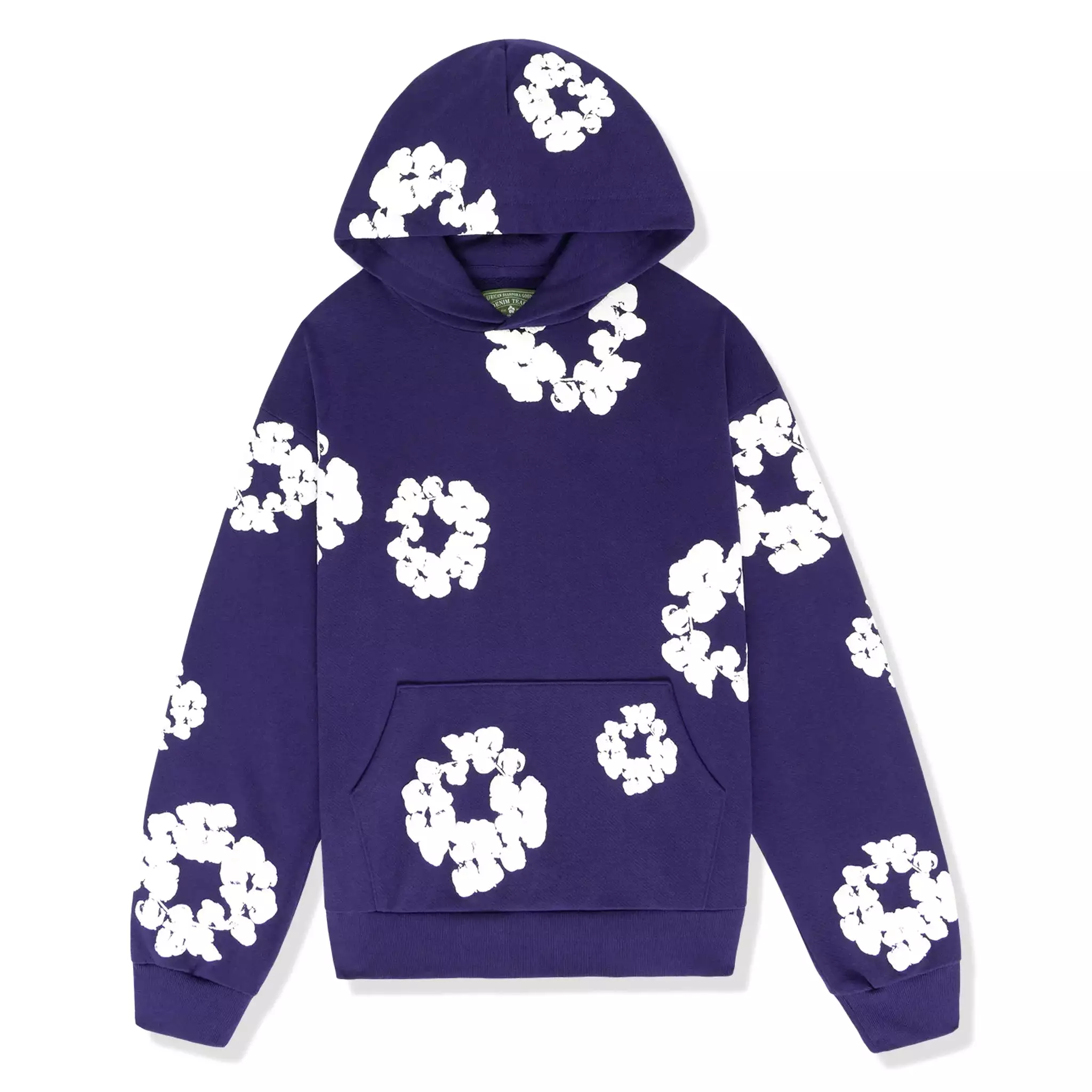 Denim Tears The Cotton Wreath Purple Hoodie