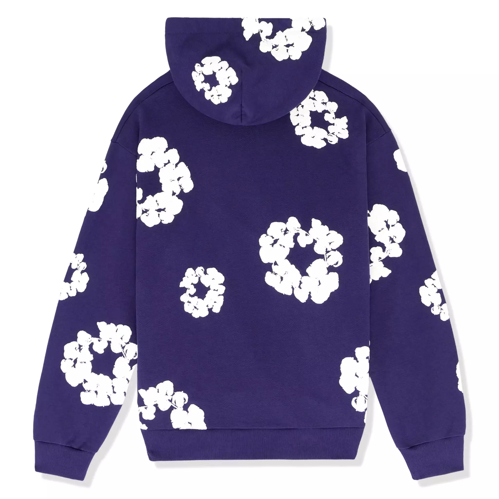 Denim Tears The Cotton Wreath Purple Hoodie