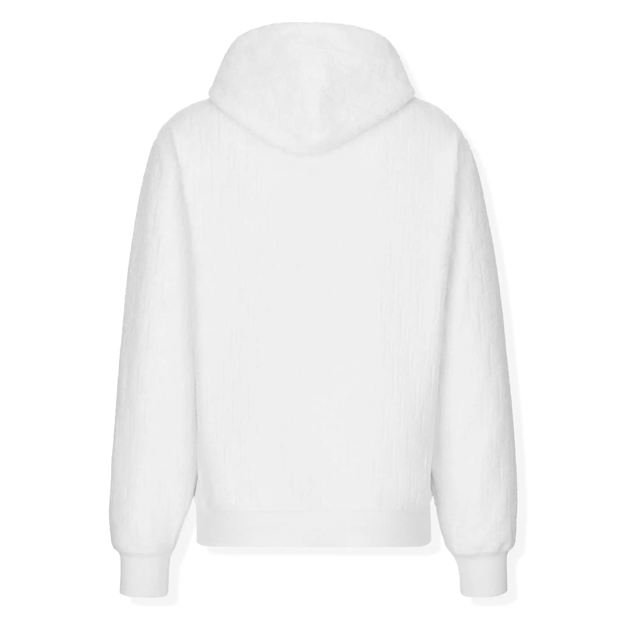 Dior Oblique Towelling Terry White Hoodie