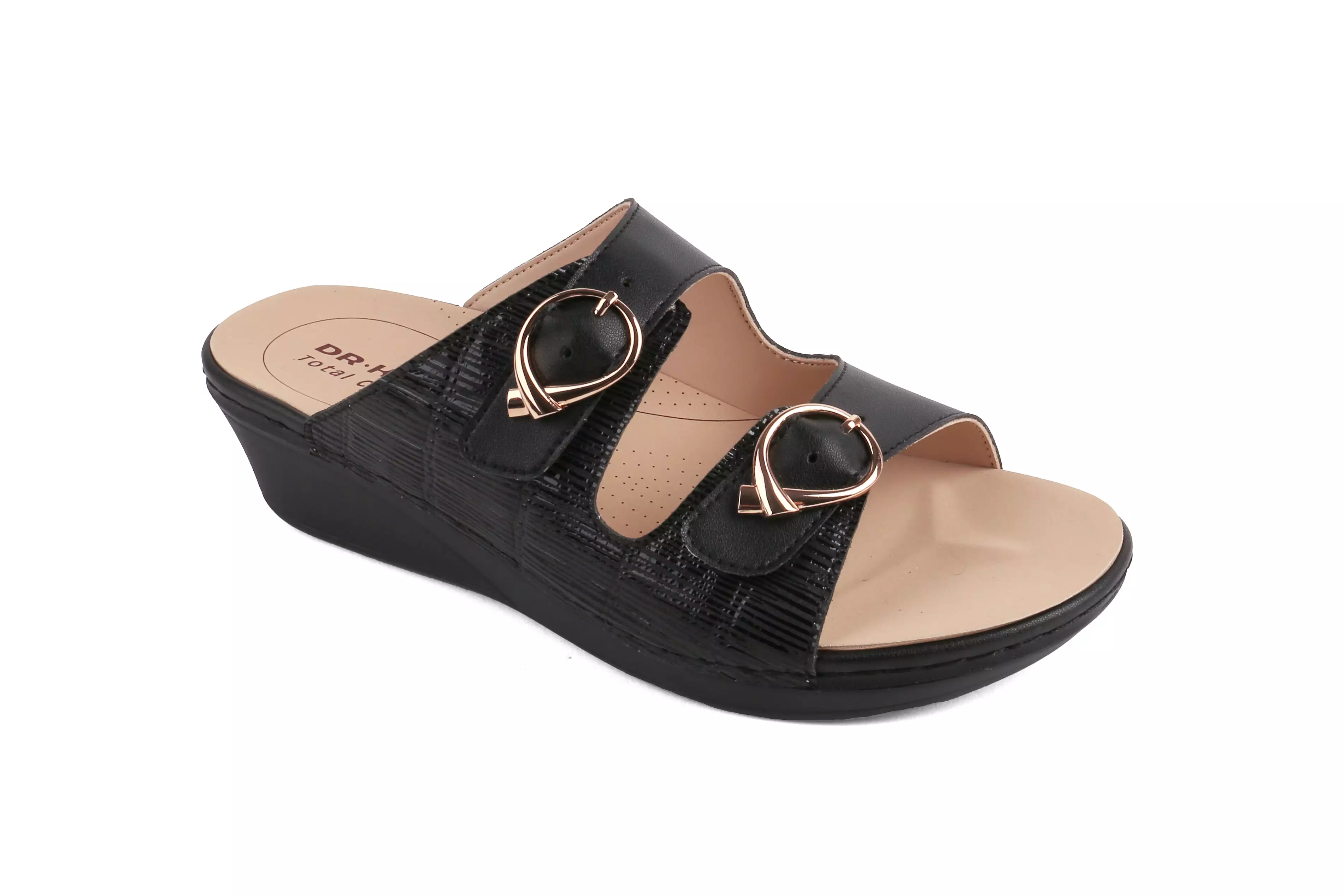 DR.KONG WOMEN REMOVABLE INSOLE SANDALS DK-S8000418E3-BLK(RP : $189)