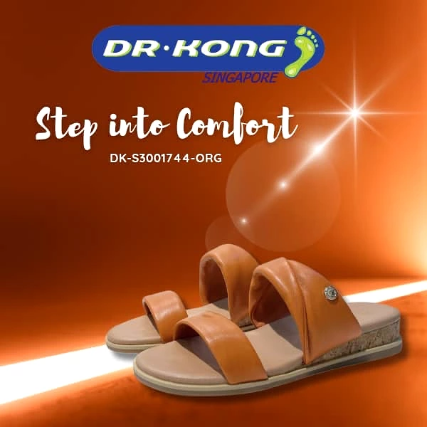 DR.KONG WOMEN TOTAL CONTACT SANDALS DK-S3001744-ORG(RP : $159)