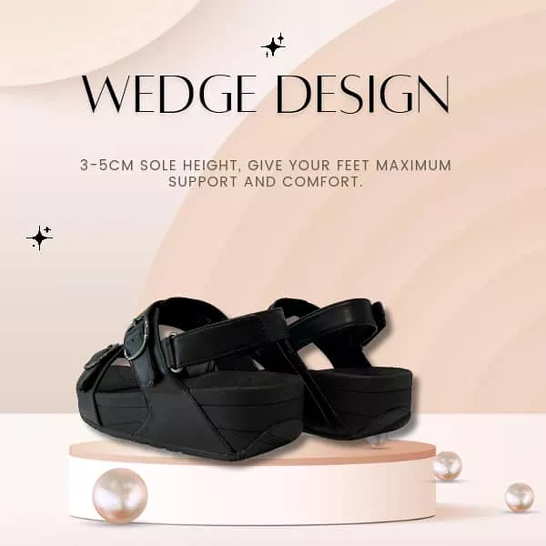 DR.KONG WOMEN TOTAL CONTACT SANDALS DK-S3001778-BLK(RP : $149)