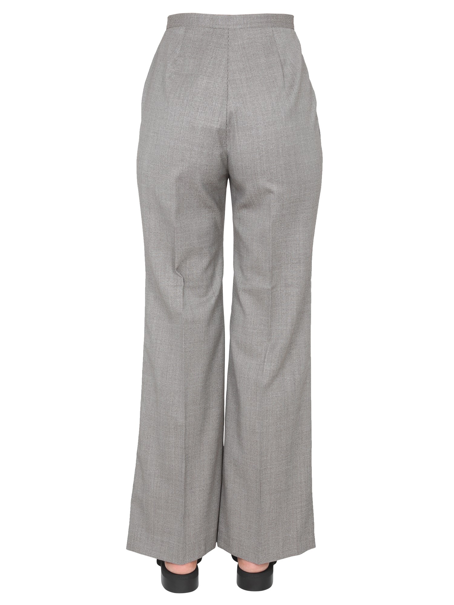 FABIANA FILIPPI    VIRGIN WOOL MICRO HOUNDSTOOTH PANTS