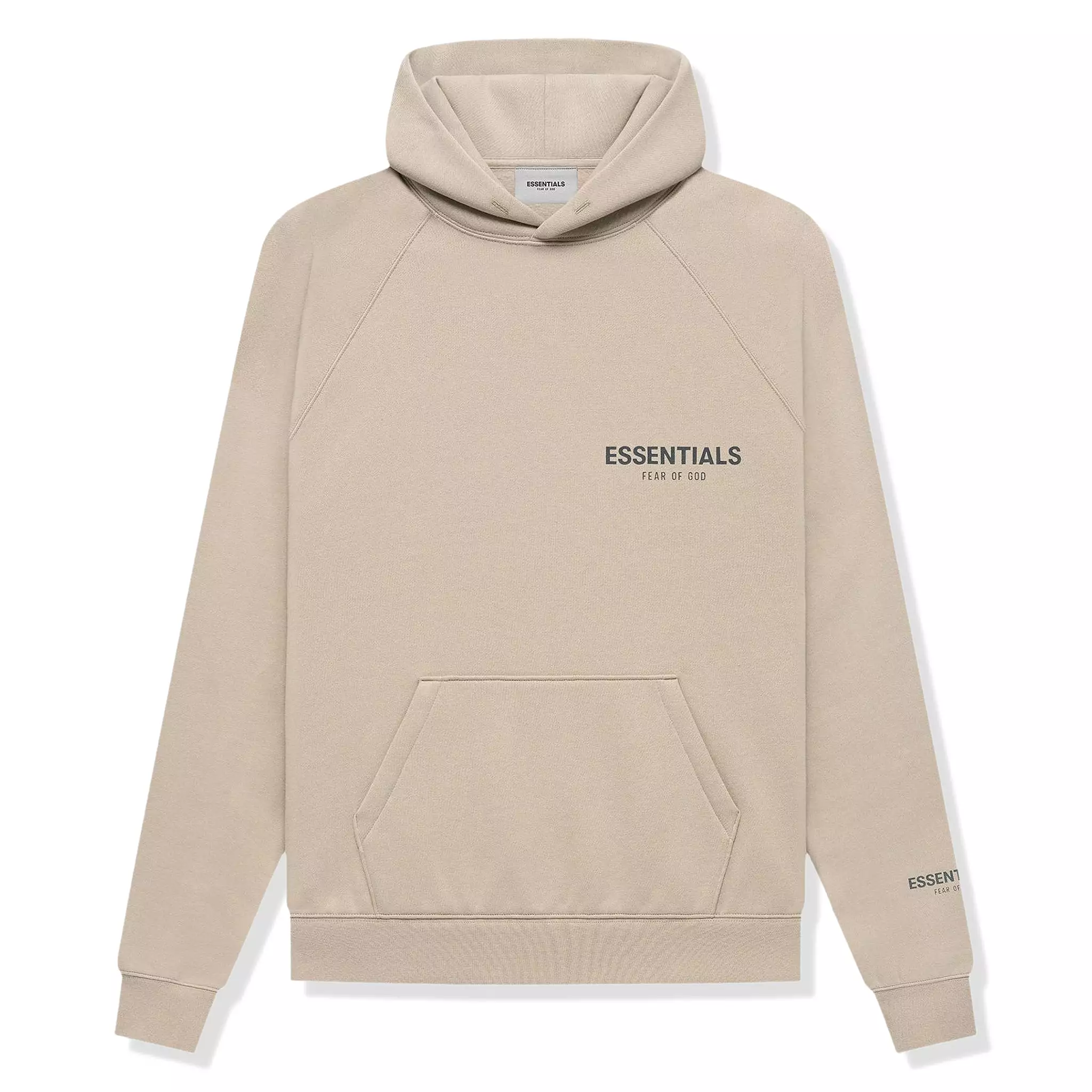 Fear Of God Essentials Core Collection String Tan Hoodie