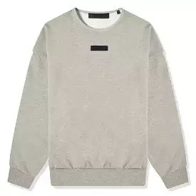 Fear Of God Essentials Dark Heather Oatmeal Crewneck (FW23)