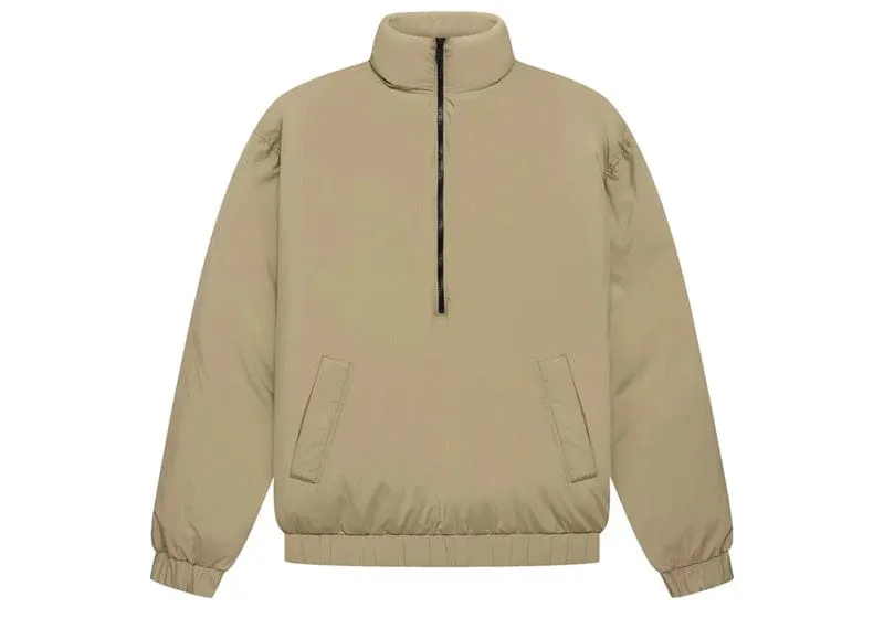 Fear of God Essentials Half Zip Puffer Oak