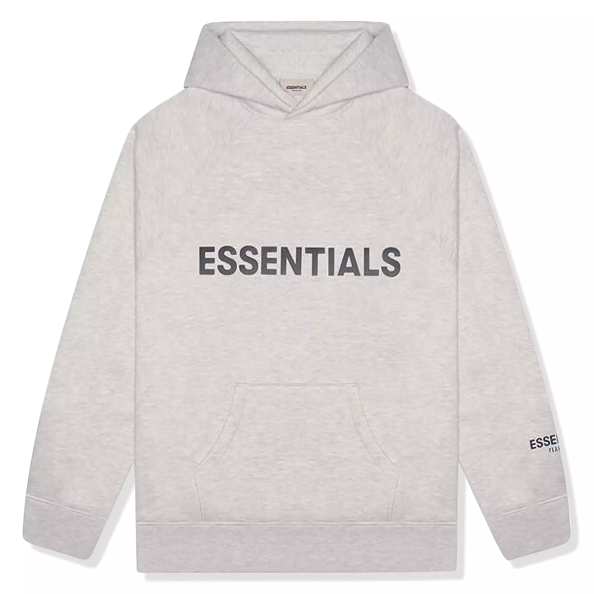 Fear Of God Essentials Heather Oatmeal Hoodie