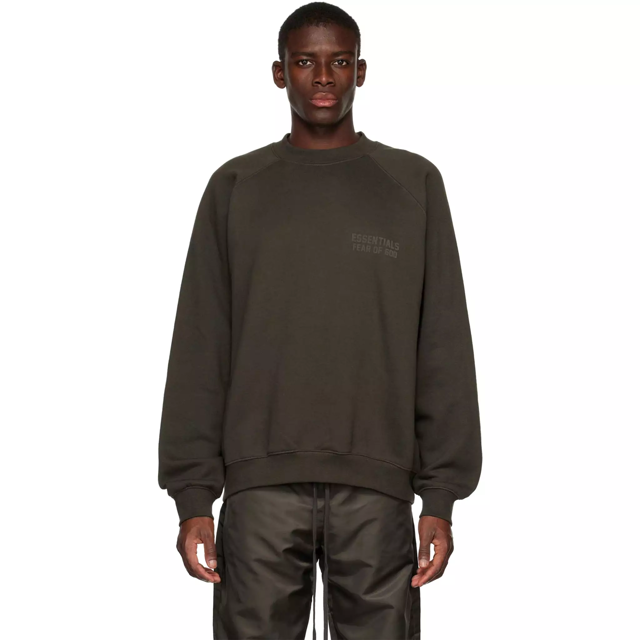 Fear Of God Essentials Off Black Sweatshirt (SS23)