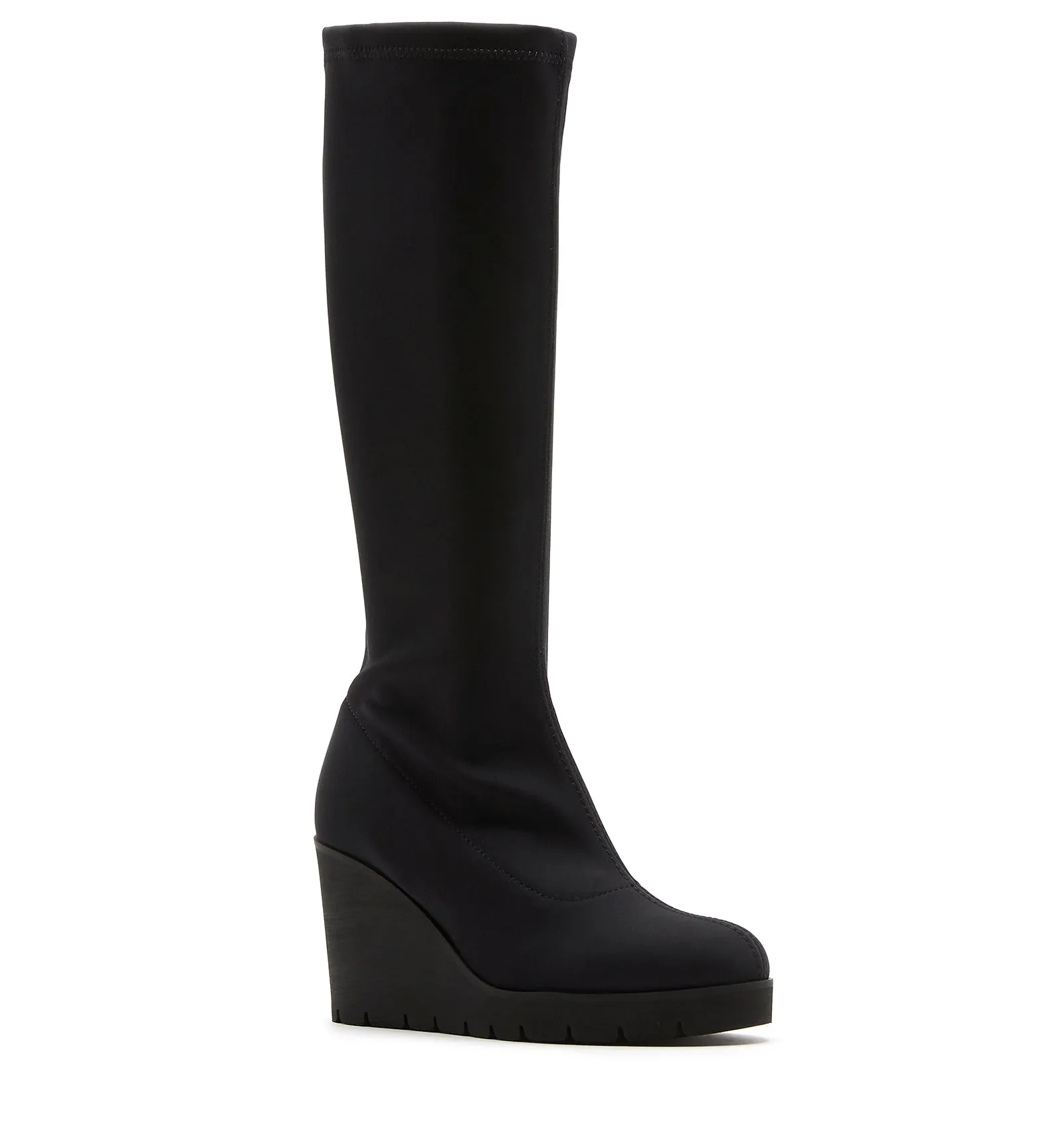 GETUP STRETCH FABRIC WEDGE BOOT