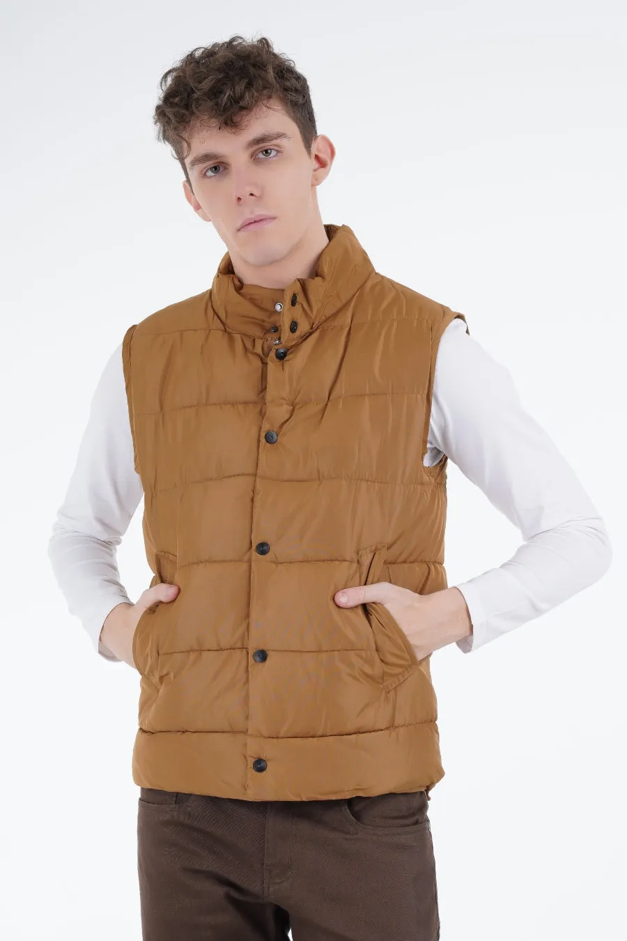 Golden Puffer Gilet