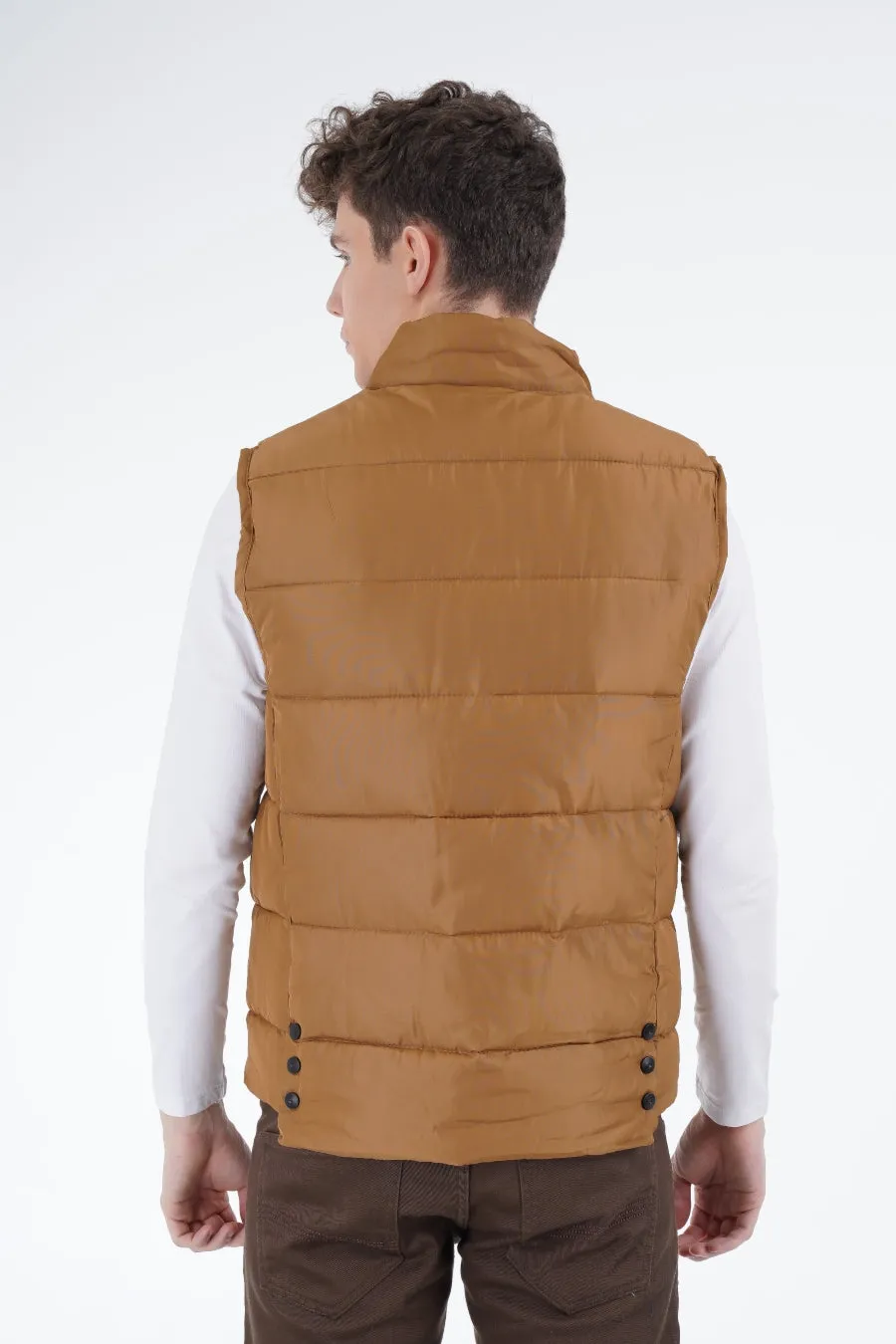 Golden Puffer Gilet