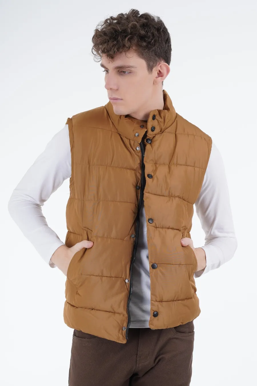 Golden Puffer Gilet