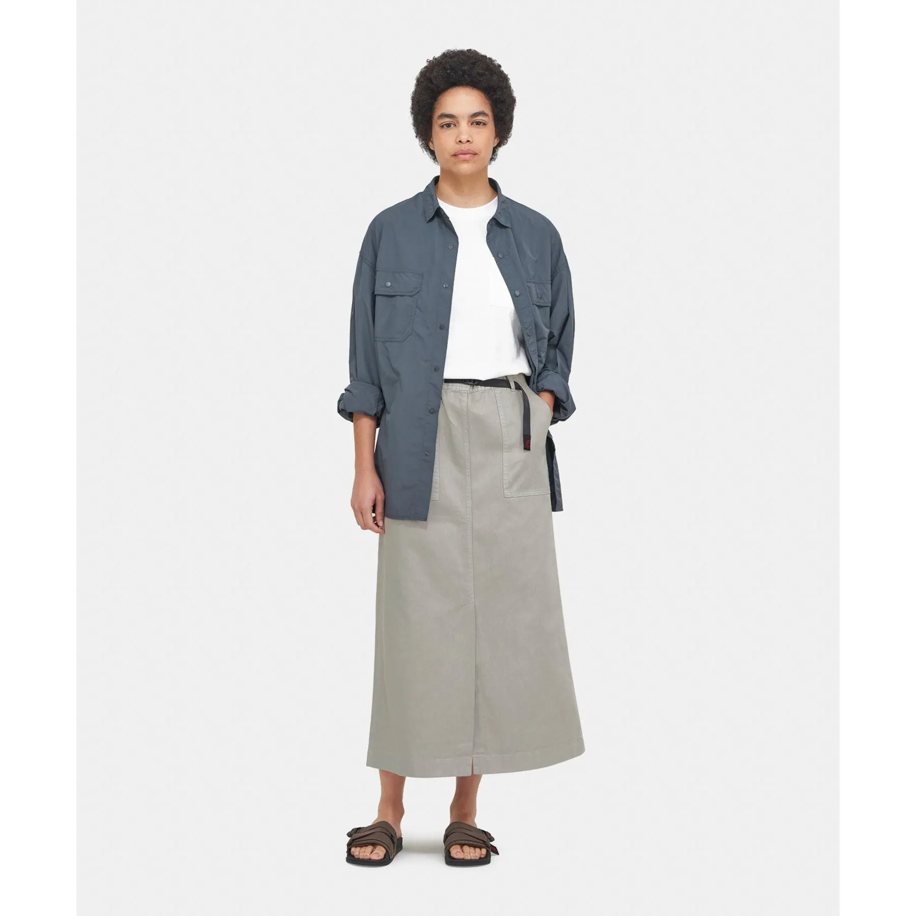 Gramicci Long Baker Skirt - Stone