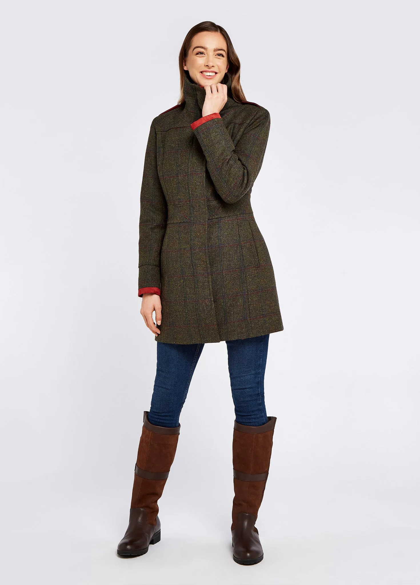 Hedgerow Tweed Coat - Hemlock