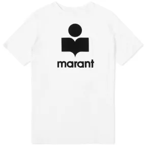 Isabel Marant Karman Large Logo T-ShirtWhite