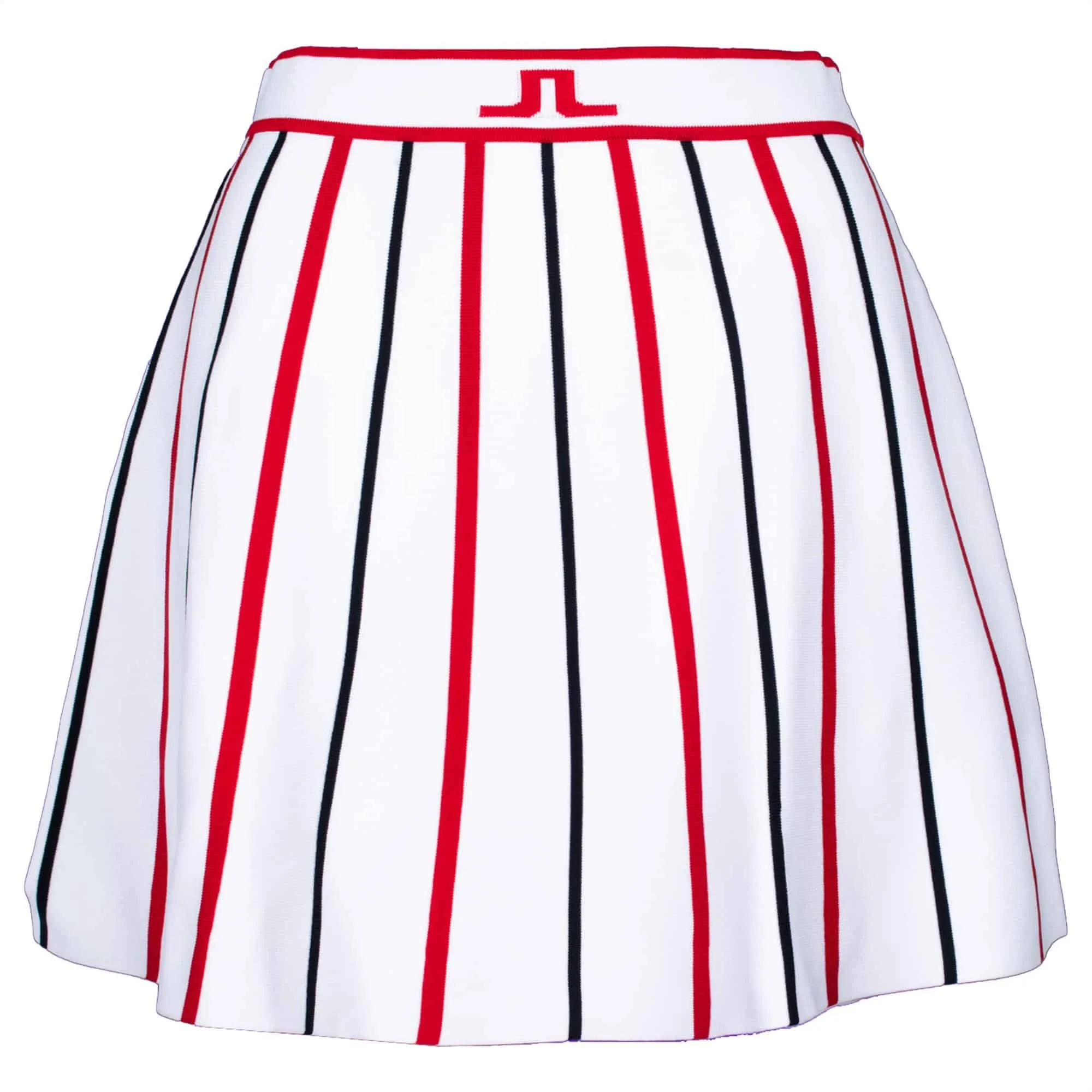 J Lindeberg River Knitted Ladies Golf Skirt White