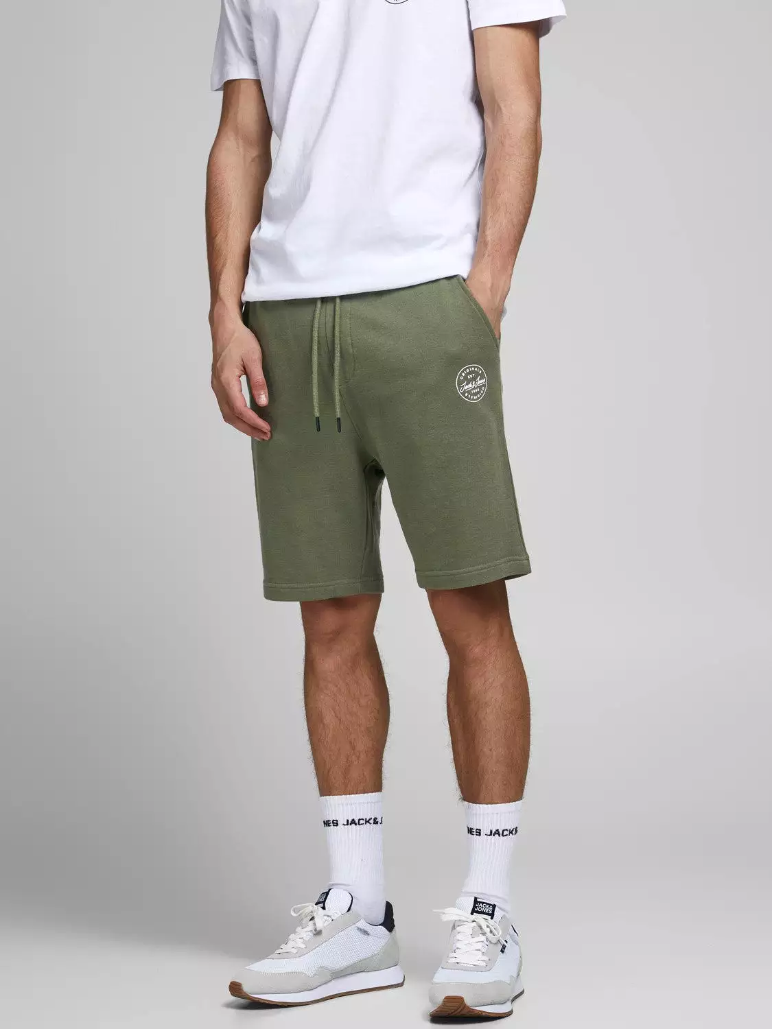 Jack & Jones Men's 'JJIShark' Sweat/ Jogger Shorts