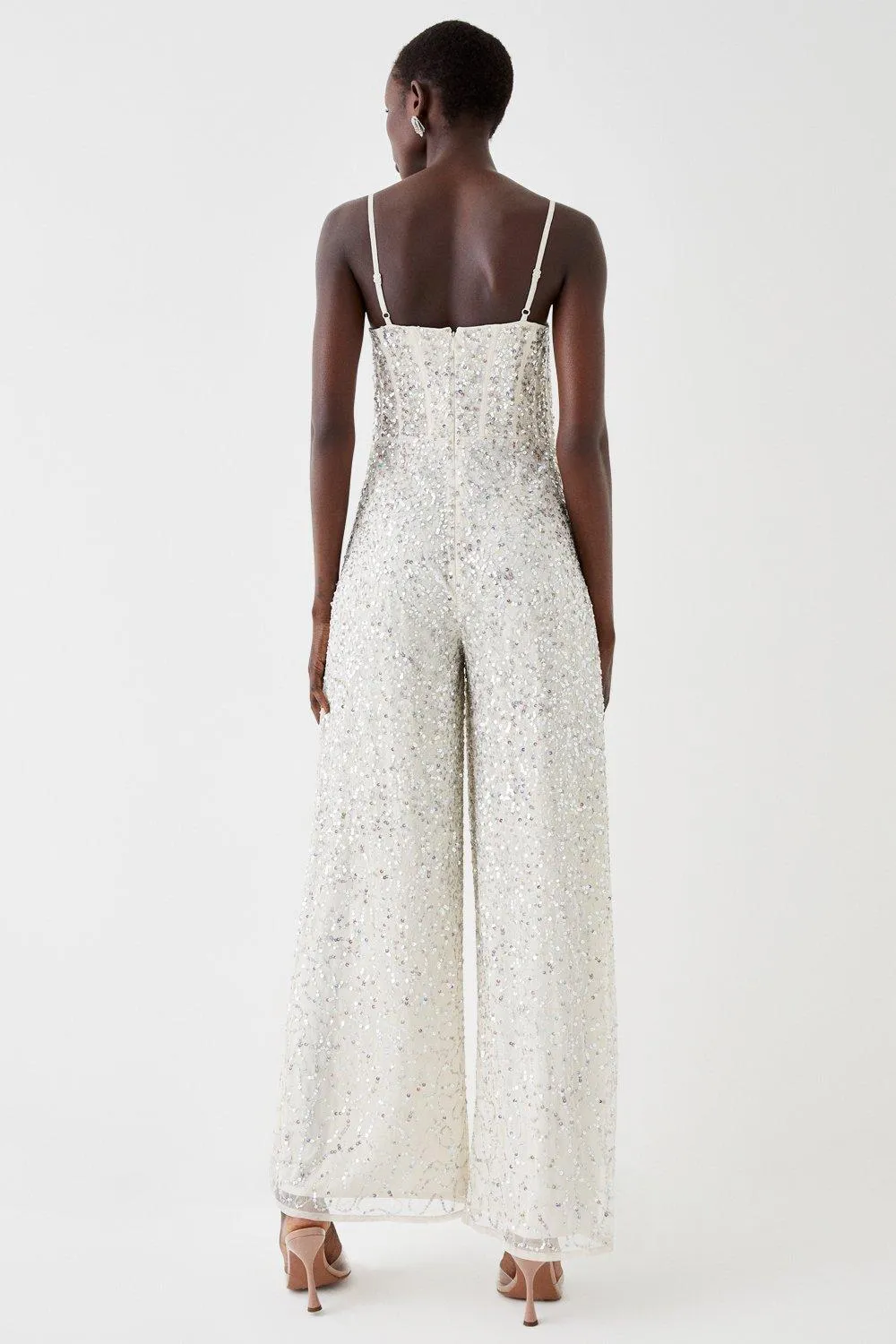 Jumpsuits | Cowl Neck Sequin Jumpsuit | Coast