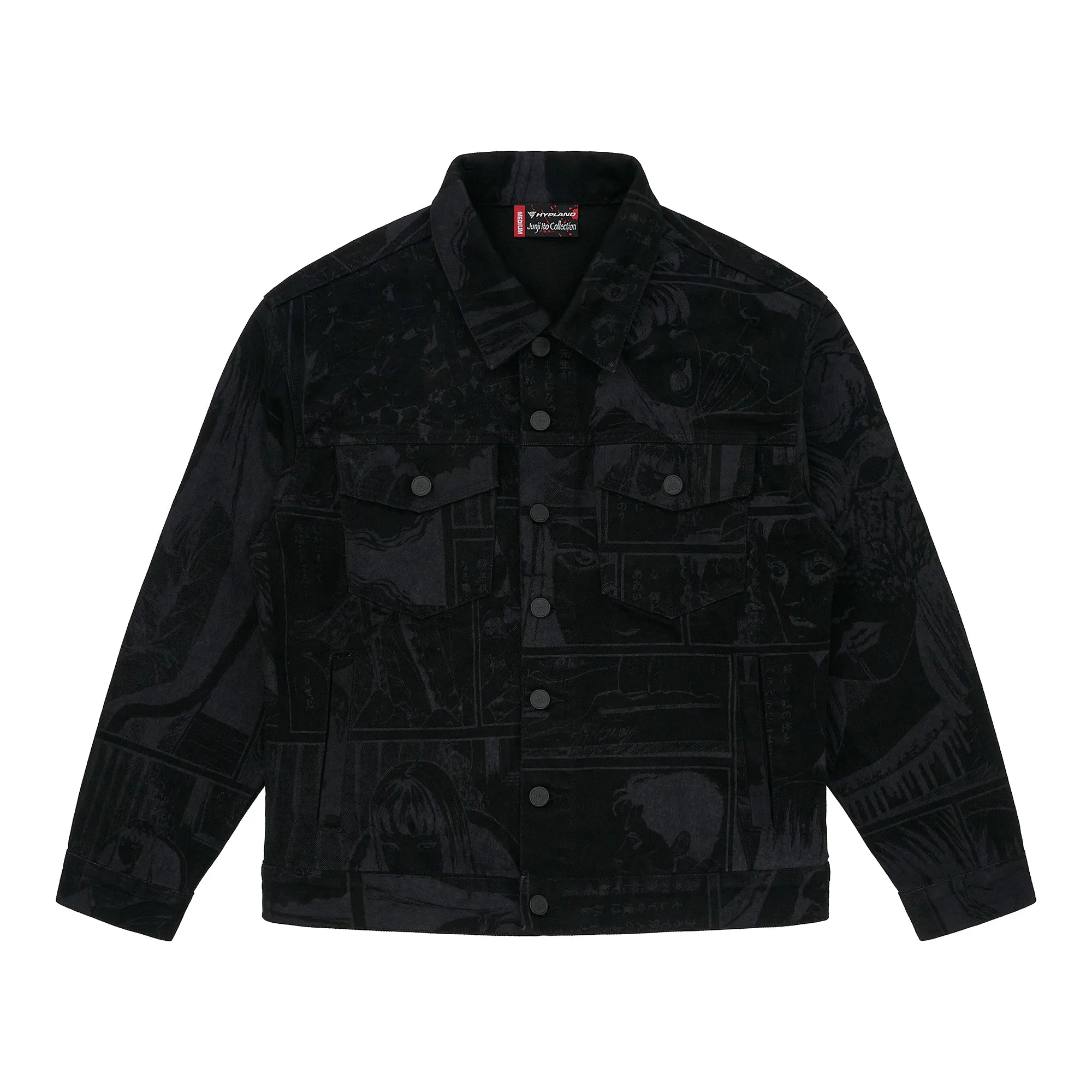 JUNJI ITO DENIM TRUCKER JACKET (BLACK)