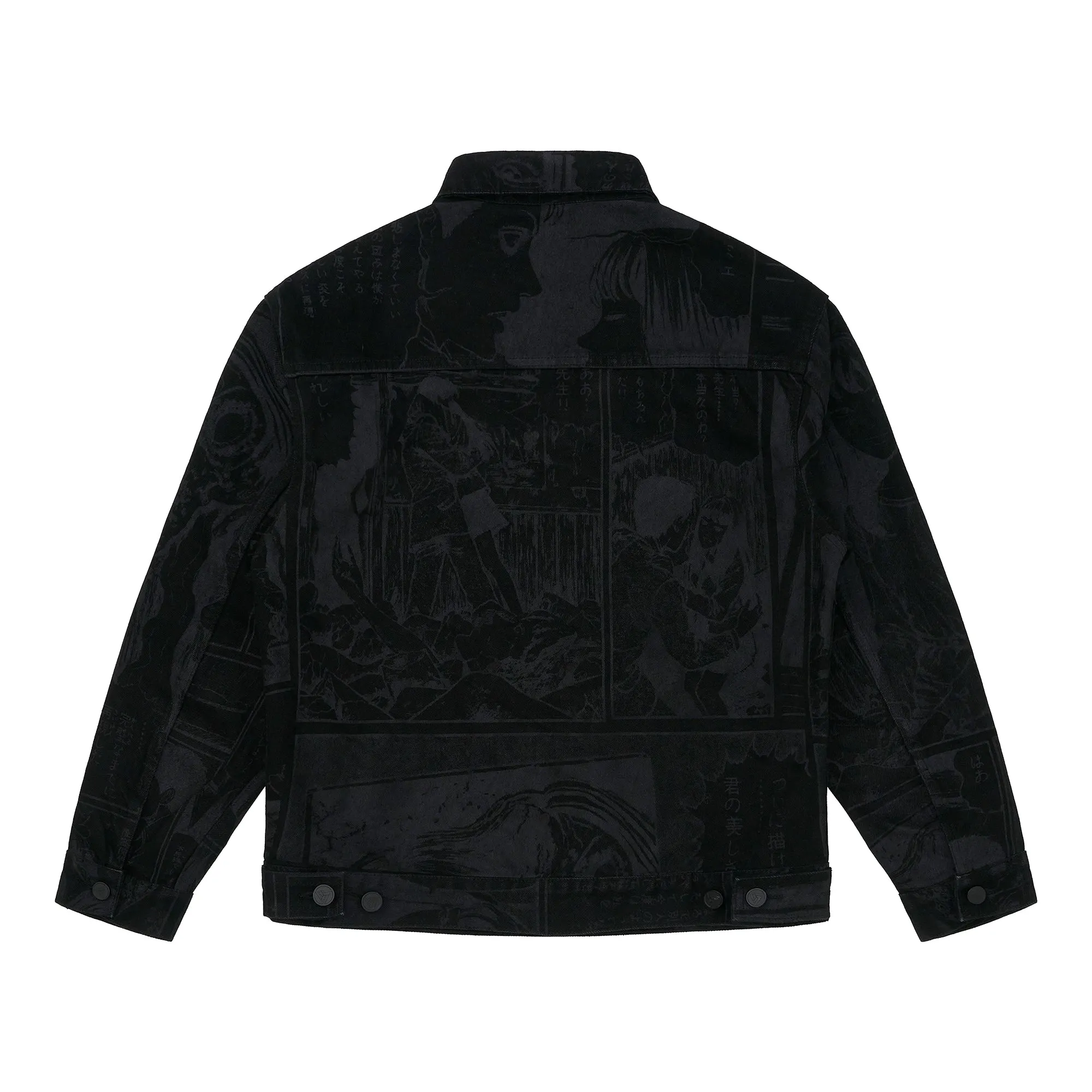 JUNJI ITO DENIM TRUCKER JACKET (BLACK)