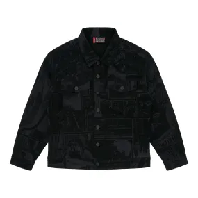 JUNJI ITO DENIM TRUCKER JACKET (BLACK)