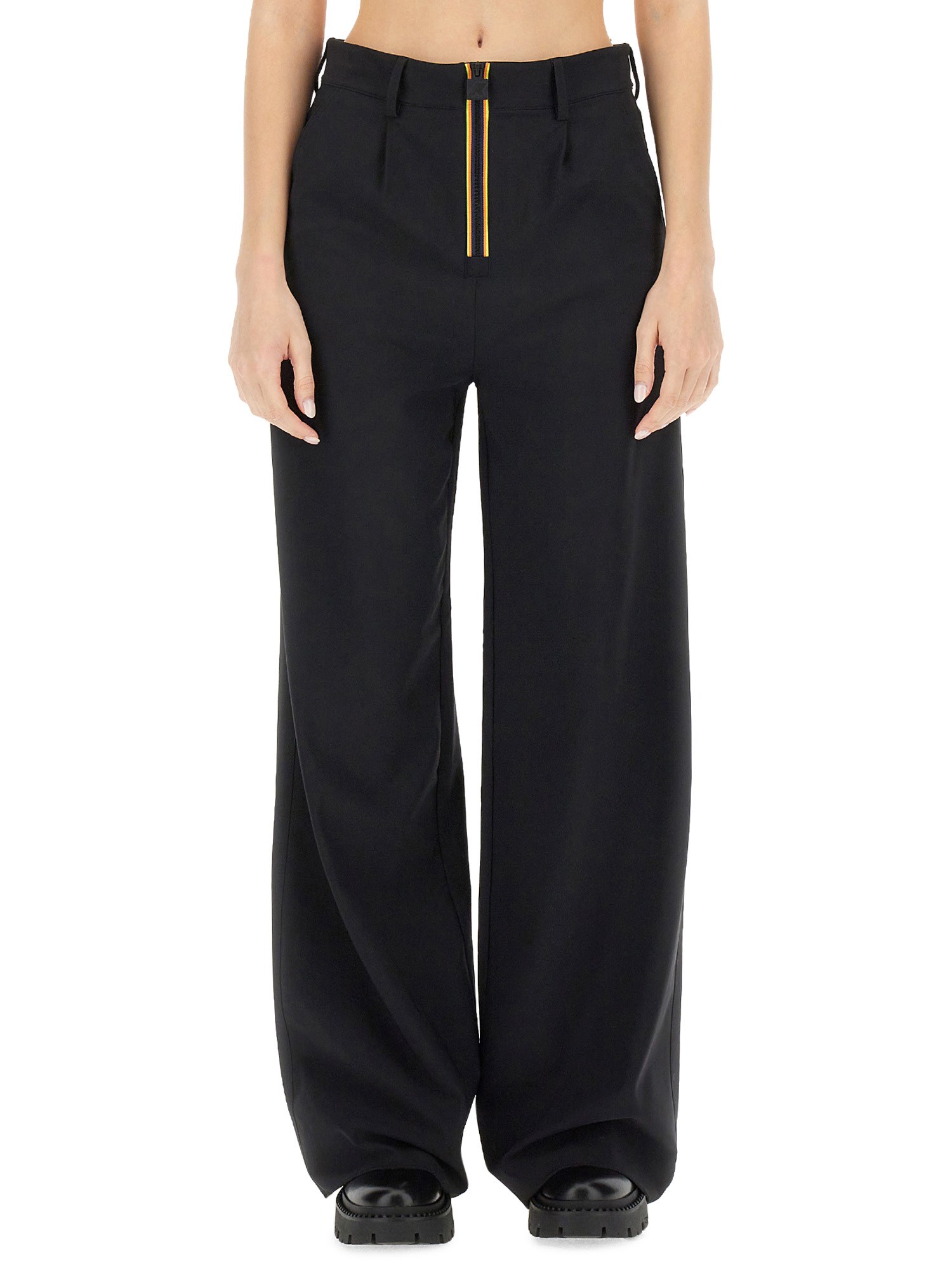 K-WAY    ANDREL PANTS IN TECHNICAL FABRIC