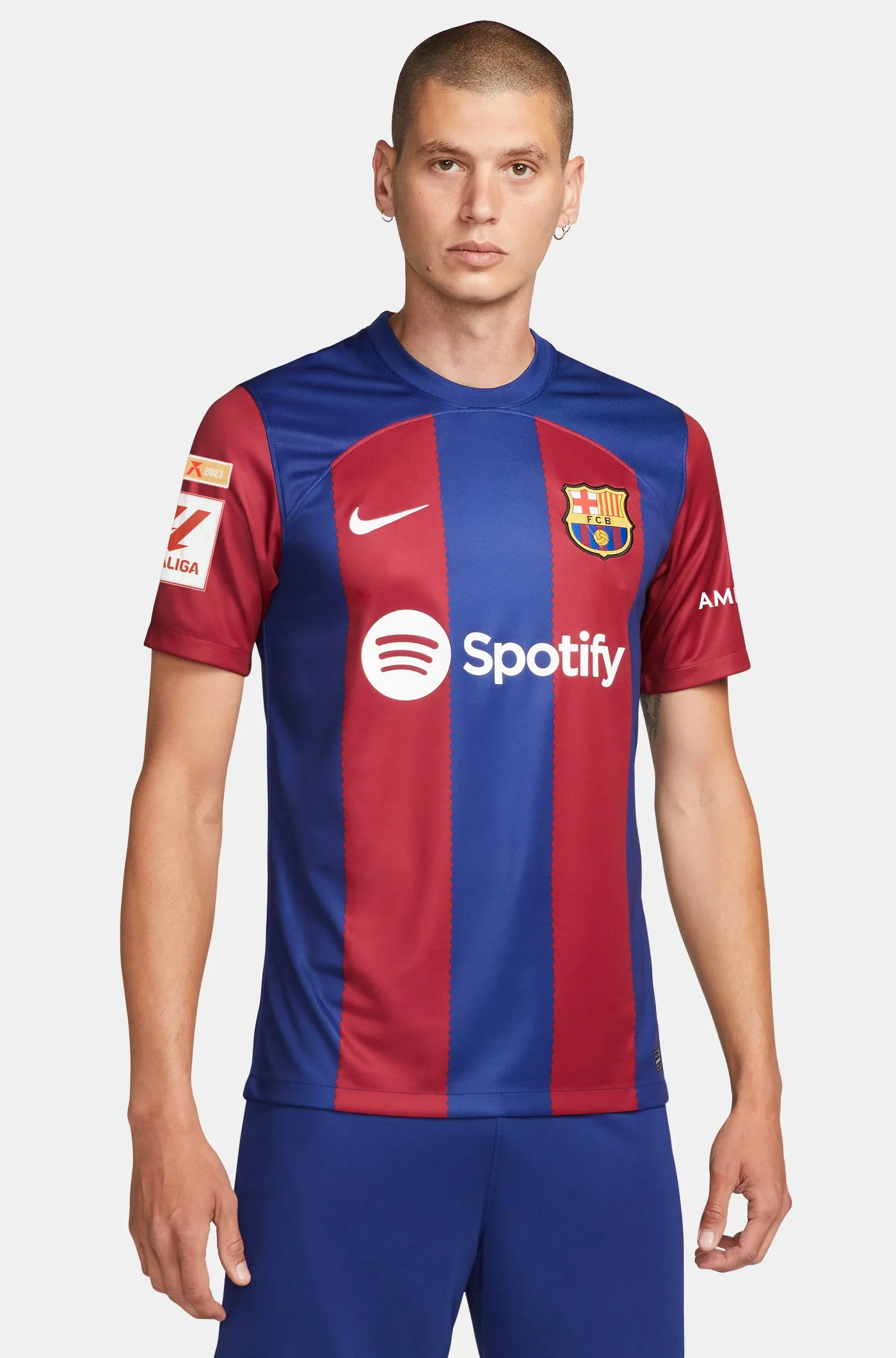 LFP FC Barcelona home shirt 23/24  - CHRISTENSEN