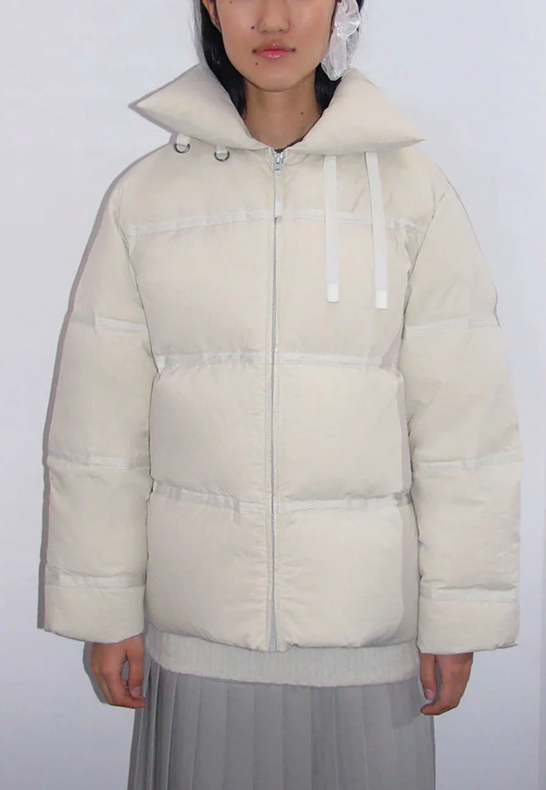 Lilian Oversized Puffer - Beige