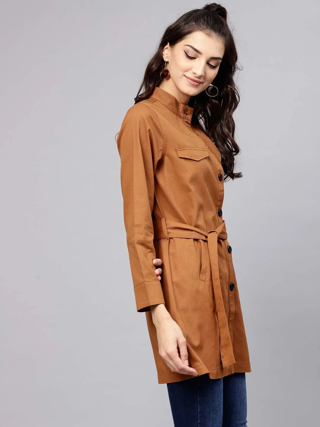 Long Coat With Belt