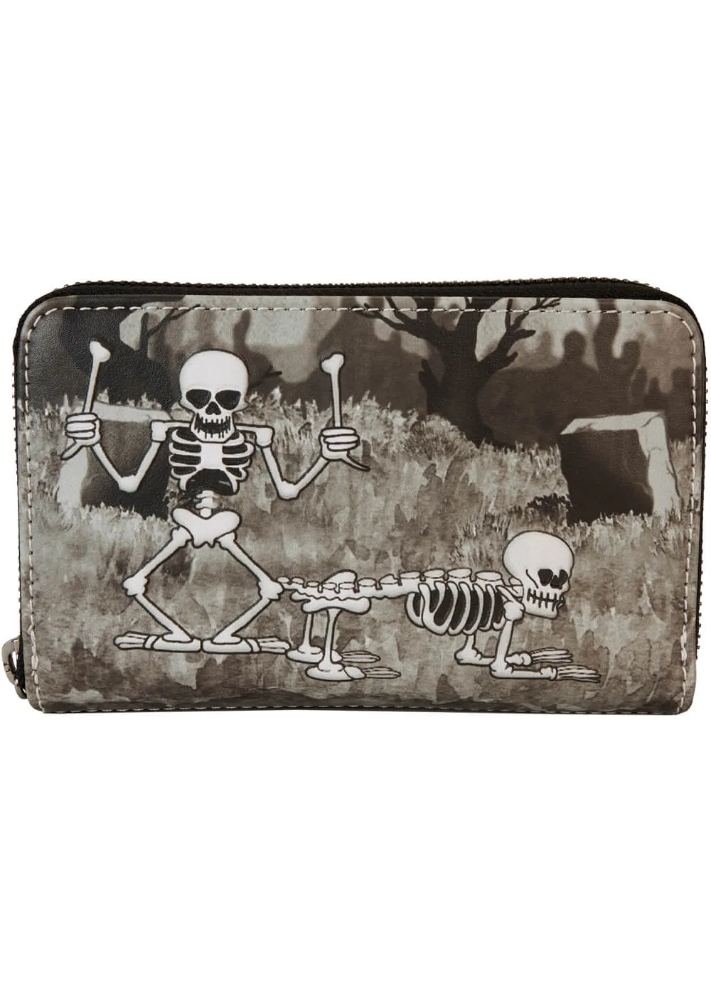 Loungefly Disney Skeleton Dance Wallet Black