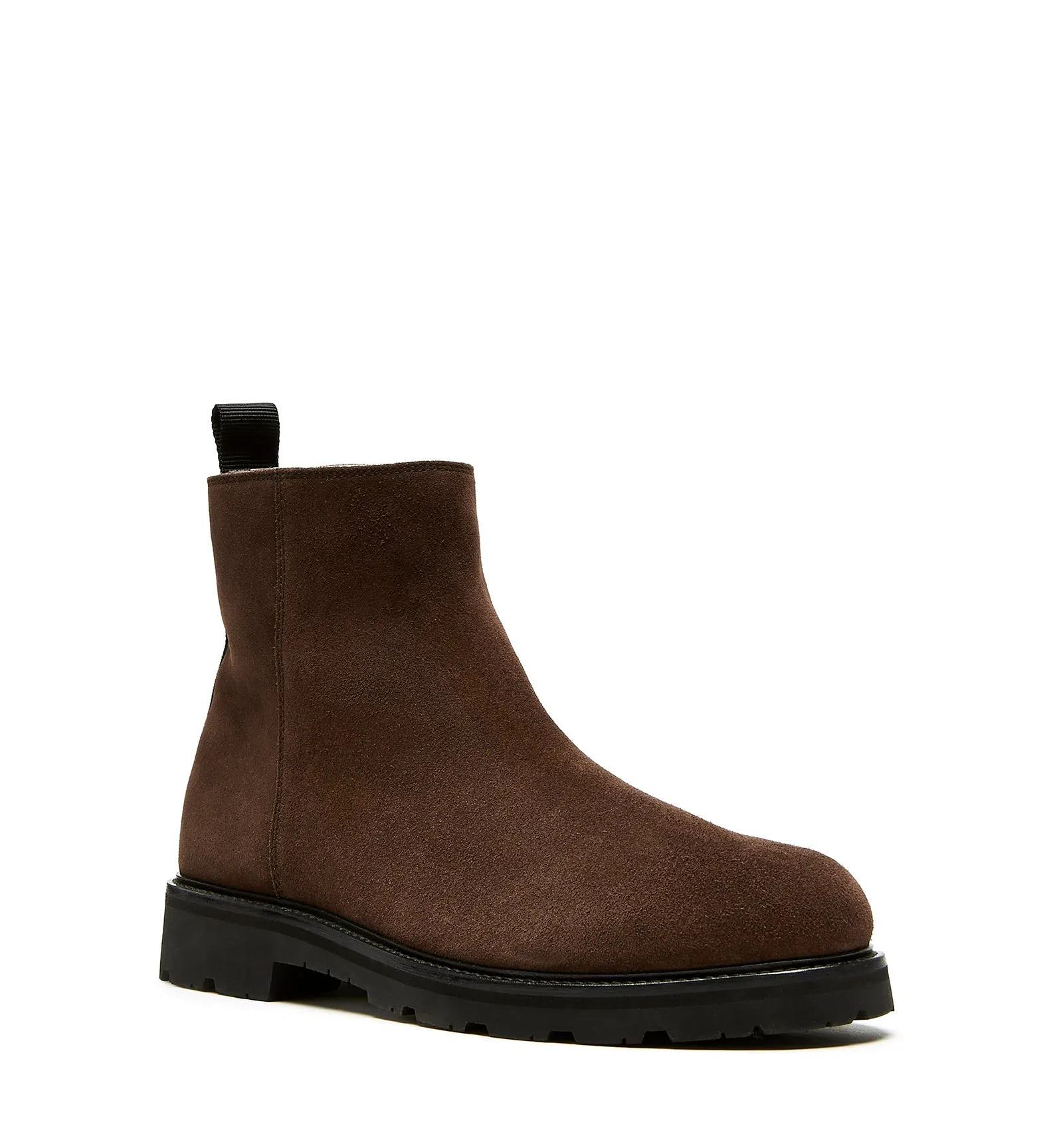 LUDO MEN'S SHEARLING-LINED SUEDE BOOT