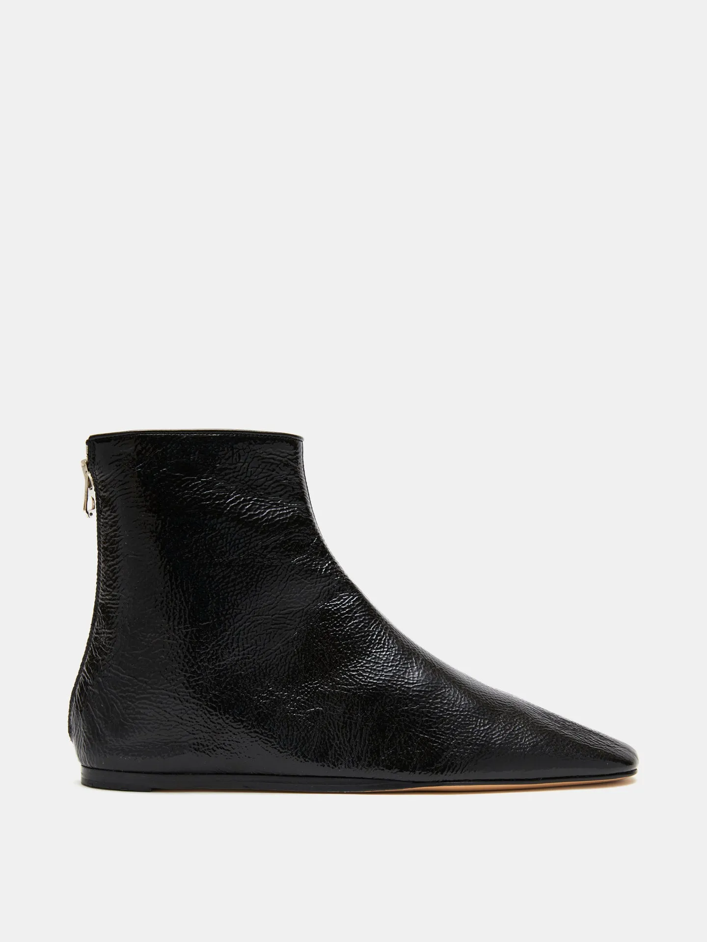 Luna Ankle Boot / Black Patent Leather