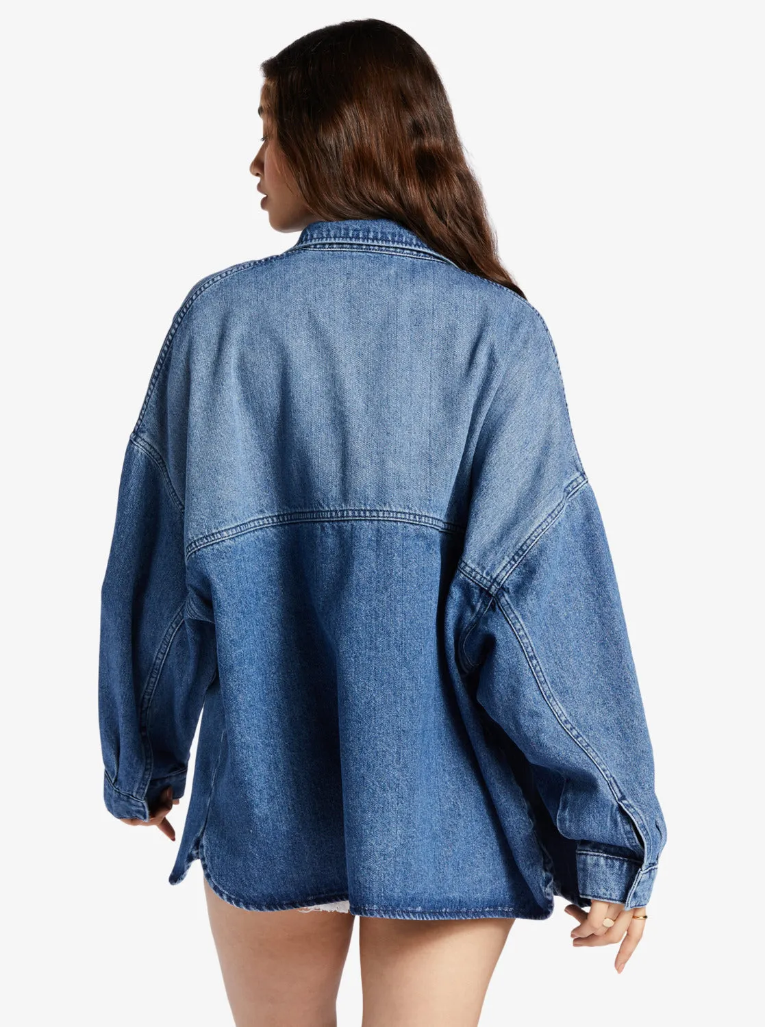 Main Character Denim Jacket - Medium Blue