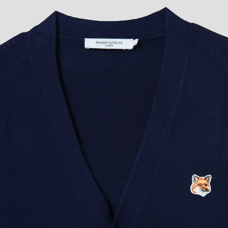 MAISON KITSUNE  |Unisex Wool Street Style Long Sleeves Plain Cardigans