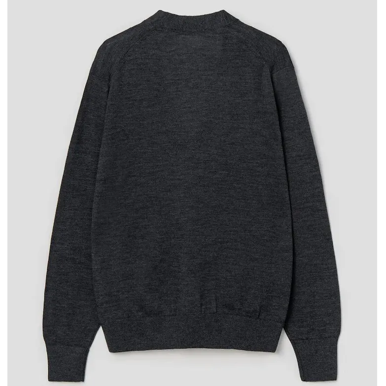 MAISON KITSUNE  |Unisex Wool Street Style Long Sleeves Plain Cardigans