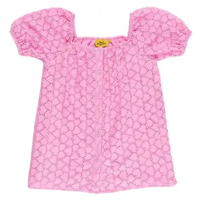 Maison Mangostan Child Sweetheart Dress Pink