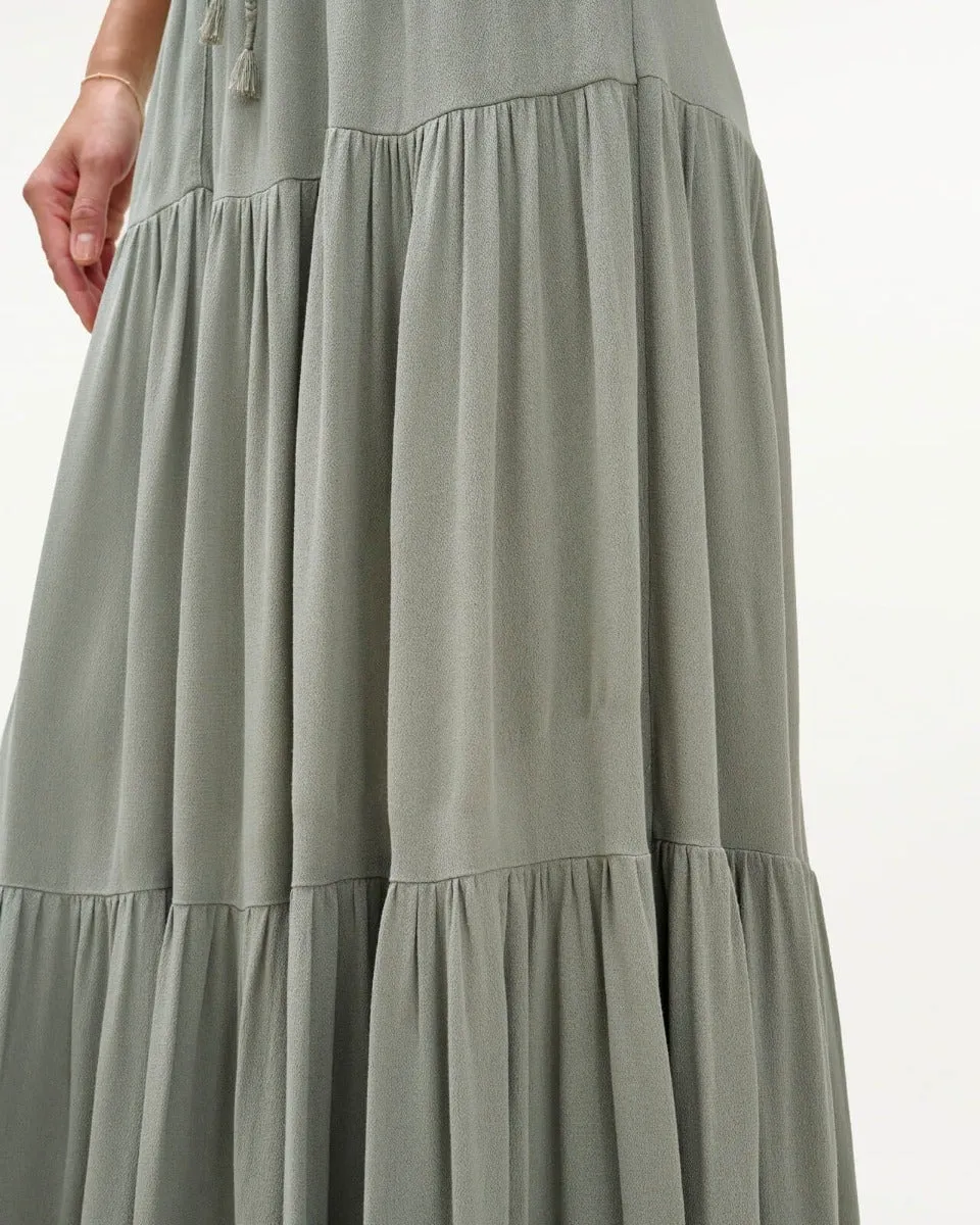 Mary Lawless Lee x Splendid Solid Maxi Skirt