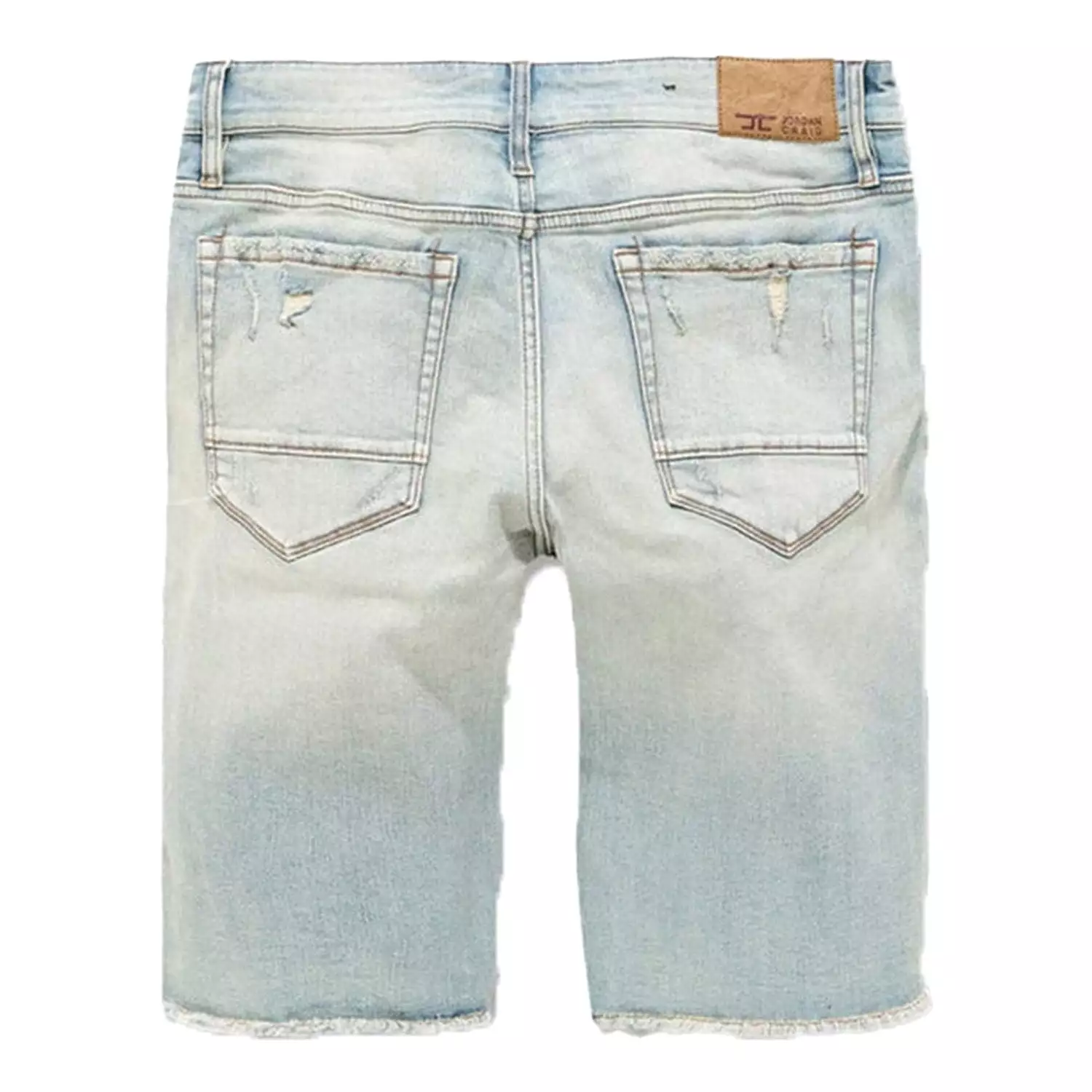 Men's Shredded Jean Shorts