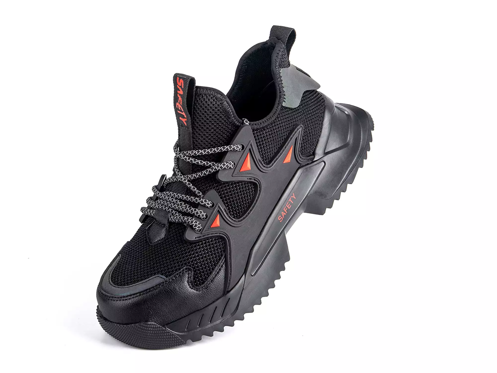 Men’s Steel Toe Work Shoes Safety Shoes Breathable Construction Industrial Sneakers