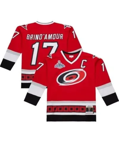 Mitchell & Ness Men's NHL Rod Brind'Amour Carolina Hurricanes 2005-06 Power Play Jersey