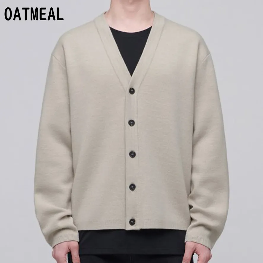 MUSINSA STANDARD  |Wool Nylon Street Style Plain Cardigans