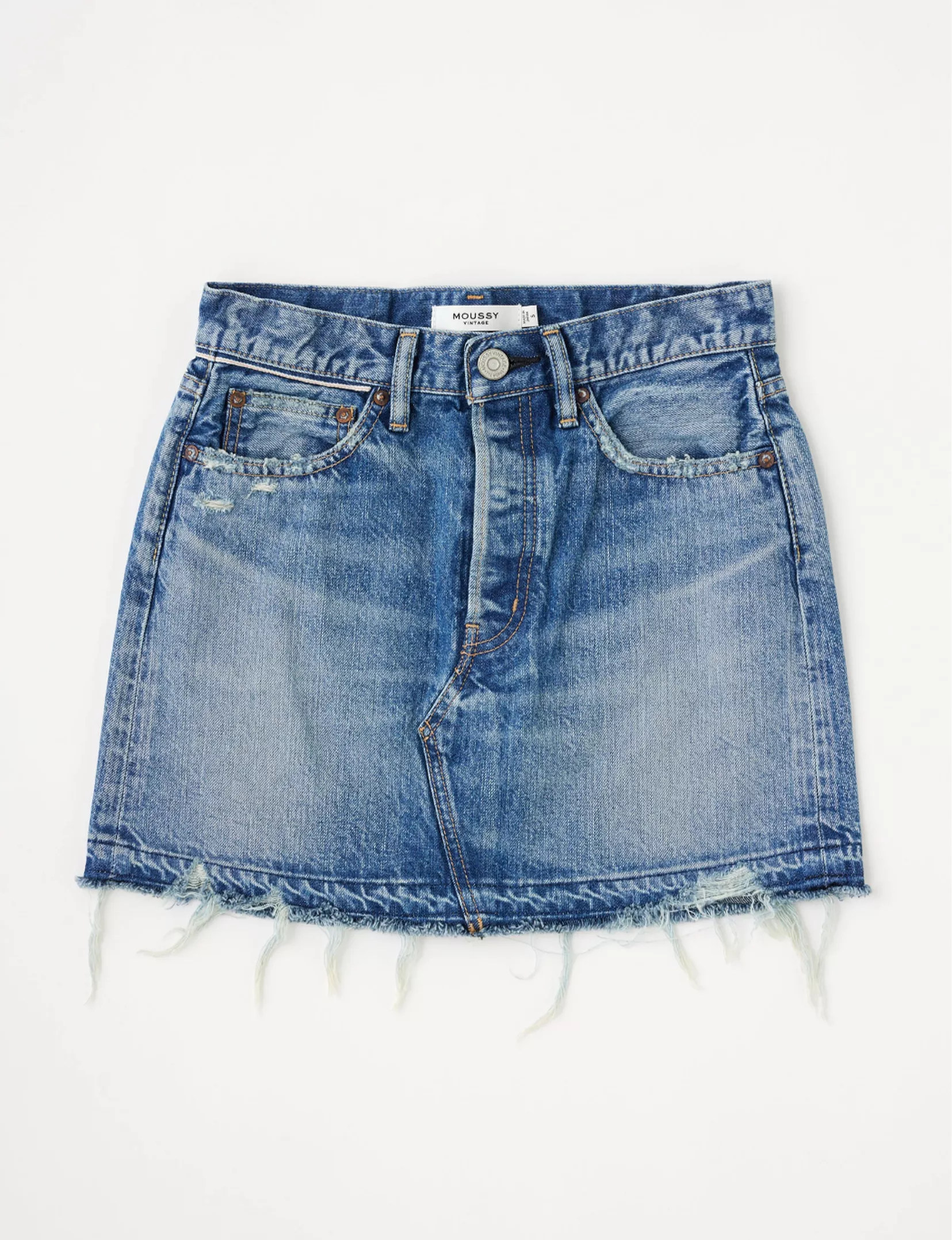 MV Lincoya Mini Skirt, Blue