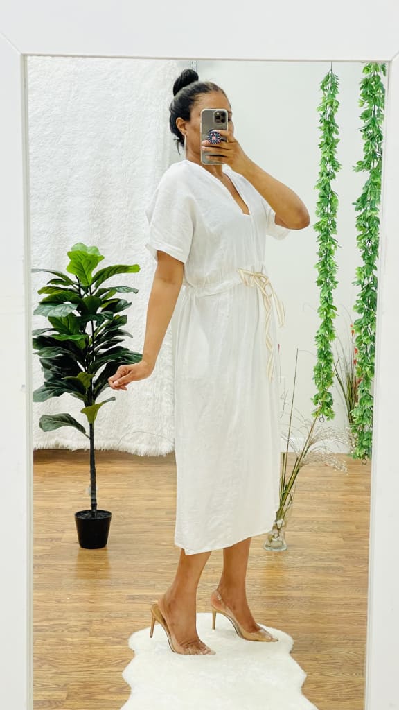 Nadi one linen dress