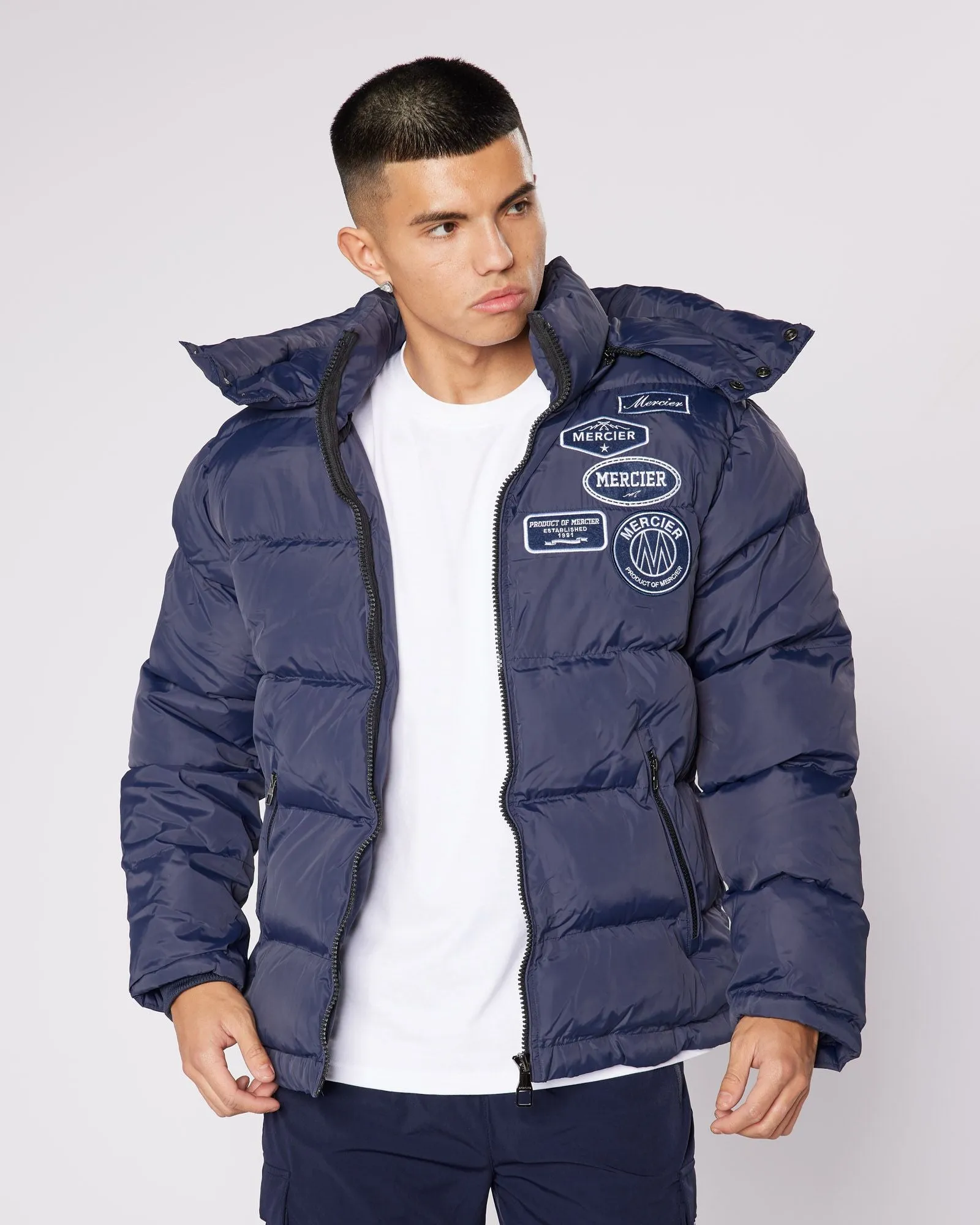 Navy Tonal OG Puffer Jacket