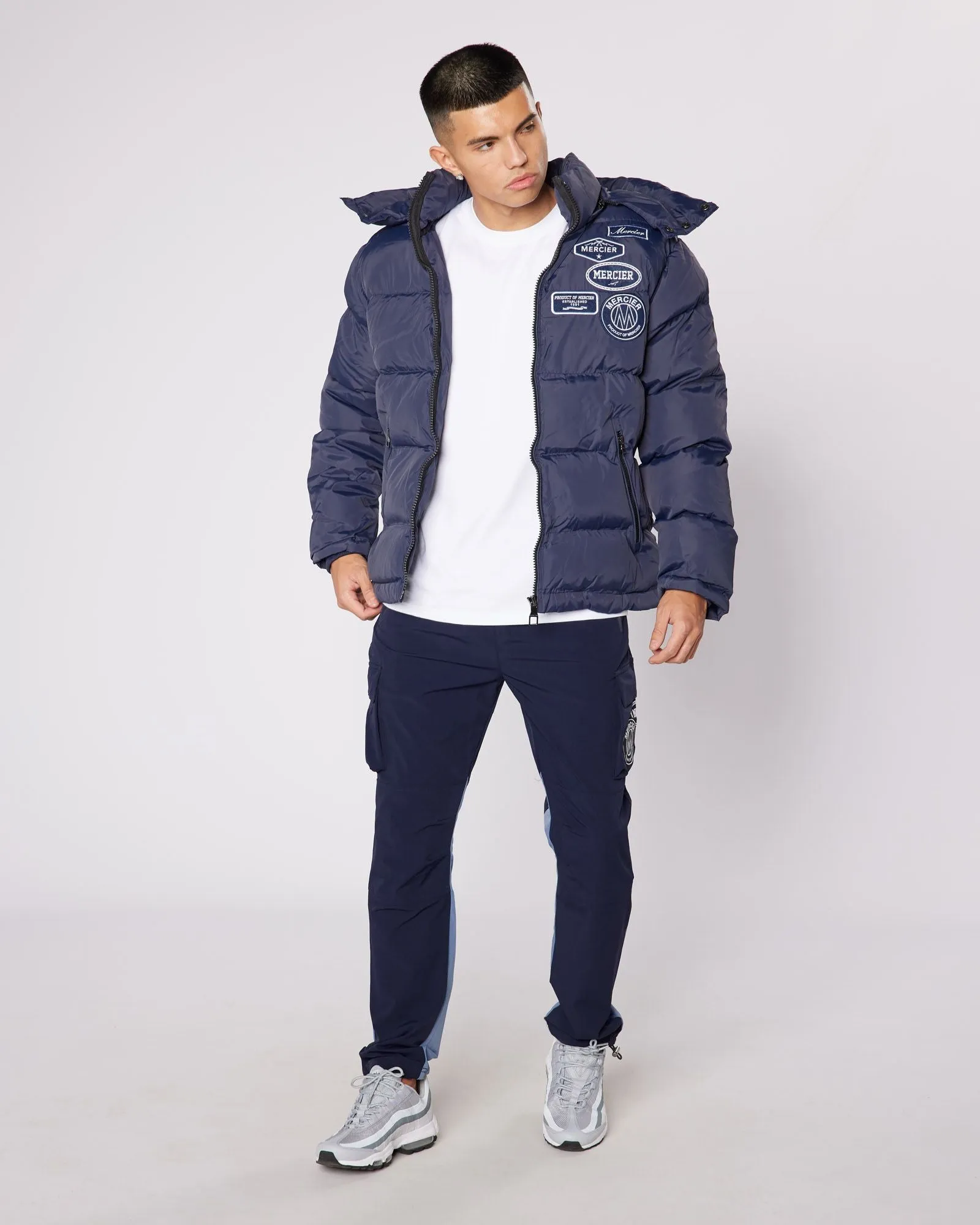 Navy Tonal OG Puffer Jacket