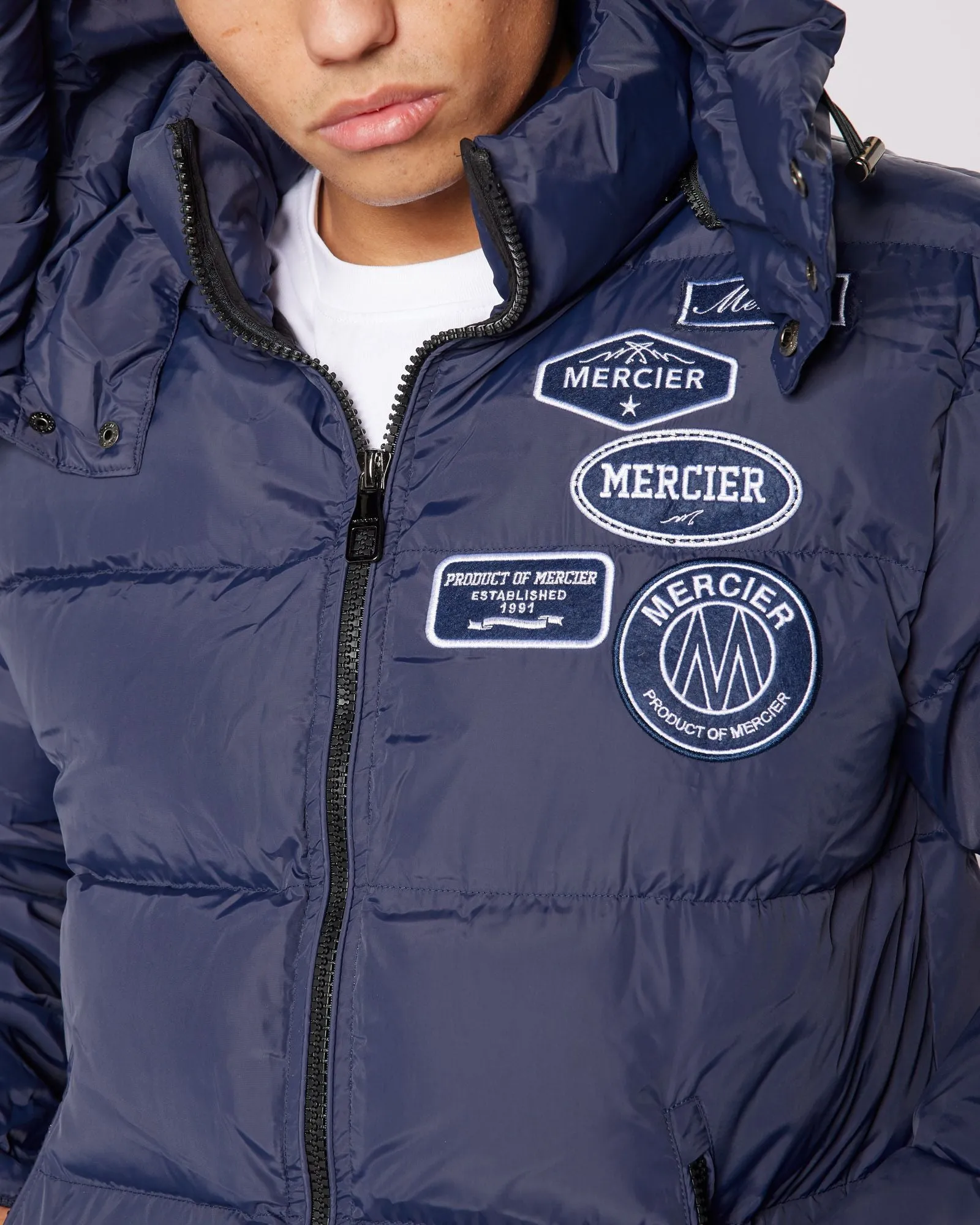 Navy Tonal OG Puffer Jacket