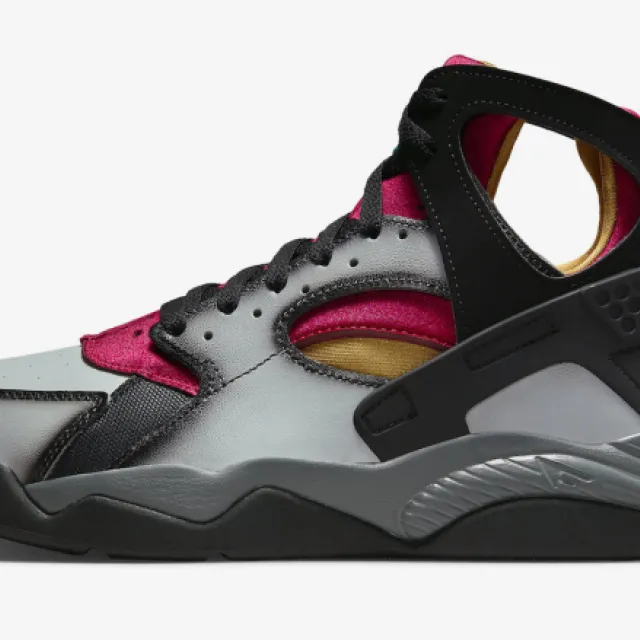 NIKE AIR FLIGHT HUARACHE BORDEAUX AIRBRUSH